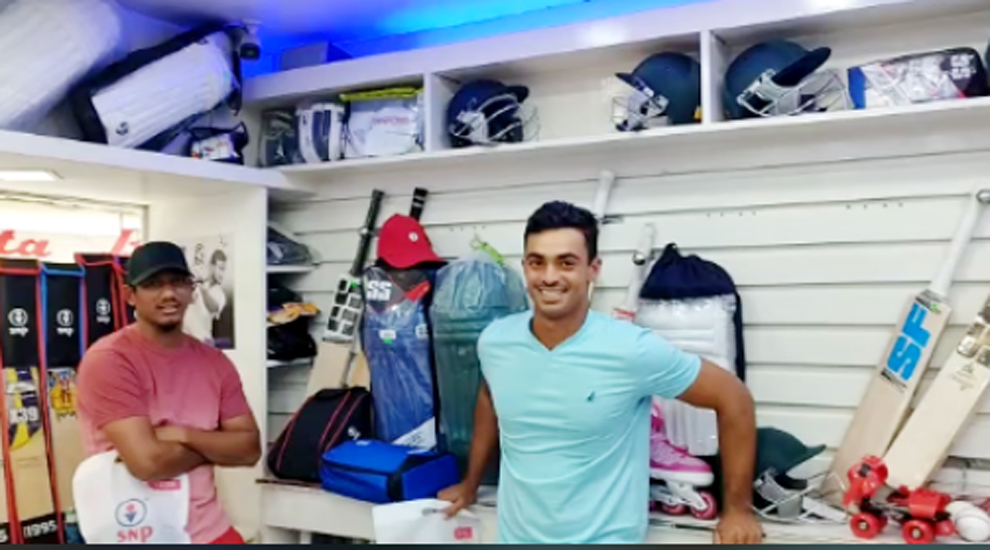 এসএনপি স্পোর্টসে কেনাকাটা করলো ওয়েস্ট ইন্ডিজের ক্রিকেটাররা